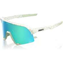 Sport Performance Cycling - Vented Baseball, Road Bike, & Triathlon Racing With Interchangeable Lens - 拋光淺綠色;藍色托帕石鏡面 - 查看 1