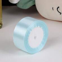 1 Roll Satin Ribbon, 1.5 Inches Wide X 22 Meters Long - Decorative Glossy Polyester Gift Wrapping, Suitable For Crafts, Weddings, Birthdays - Multicolored Colors, Handmade Art Supplies, Shiny Finish, Polyster Sateen, Elegant Edges, Ribbon For Flower Bouquet, Ribbon For Gift Wrapping, Wide Ribbon, Thick Ribbon, Christmas Ribbon, Ribbon For Crafts, White Satin Ribbon, Ribbon For Bouquet, Ribbons For Crafts, Ribbon For Sewing, Wedding Decorations, Wide Satin Ribbon, Wedding - Màu xanh da trời - Xem 4