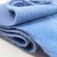 My Dears! This Big Black Scarf Is Absolutely Amazing. It Has A Super Soft Texture. Once You Wrap It Around Your Body, You Can Instantly Block Out The Coldness Of Autumn And Winter. It Is Also Very Versatile. Whether It Is A Simple Solid-Color Coat Or A Jacket With A Sense Of Design, It Can Be Perfectly Adapted To Create A Lazy And High-End Atmosphere. And The Oversized Size Makes It Suitable For Use As A Scarf, Shawl, Or Even As A Small Blanket Occasionally. It Is Very Practical! If You Want To Look Fashionable In Autumn And Winter, This Is The Right Choice. - 藍色 - 查看 5