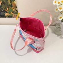 Conjunto de bolso de mano mini y bolso bandolera con estampado gráfico de Lilo y Stitch / Angel - Bolsos de lona multicolor con estilo, con correa de hombro ajustable - Accesorio casual y versátil para uso diario - El regalo perfecto y divertido para adolescentes y adultos jóvenes en cumpleaños u ocasiones festivas