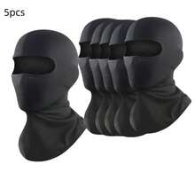 2pcs Ski Mask, Unisex Balaclava - Suitable For Skiing, Snowboarding, Motorcycle Riding, UV Protection, Outdoor Activity Head Protector,Summer,Beach,Holiday - A - View 15