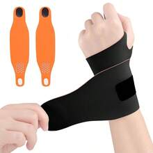 Muequera, 2 Pack Muequera Tunel Carpiano, Muequera de desgarro elstica ultrafina TFCC, Muequera para lesiones de mueca, alivia el dolor causado por artritis, tendinitis del tnel carpiano - inicial - Ver 2