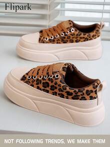 Flipark 1 par de zapatillas deportivas blancas ligeras y casuales de moda para mujeres, adecuadas para mujeres de estatura baja, nuevo estilo primavera-otoño 2025 con plataforma transpirable