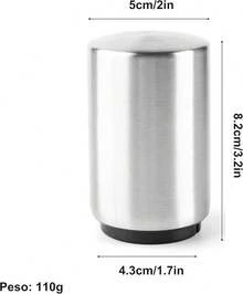 Novotend - Destapador de Cerveza Magnetico, Abridor de Botellas Automatico de Acero Inoxidable, Abrebotellas de Cerveza Facil de Usar, Abre Sodas Regalo para Hombre (Oro Rosa) - Plateado - Ver 3