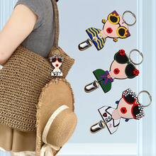 Women's Hat Clip - Cute Design With Chain/Strap, Travel Hat Holder To Prevent Loss, Suitable For Wide Brim Hats - Bag Accessory (Ideal Gift For Women)