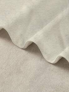 Autumn Cotton Long Sleeve T-Shirt Women, Cartoon Print Loose Mid-Length Top, Fashionable Floral Gray - Gray - View 6