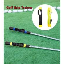 2 Pcs Grip Trainer, Lightweight Training Aid To Help Train Correct Hand Position, Right Hand Swing Trainer - 黃色/藍色 - 查看 4