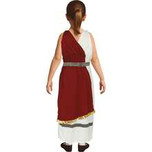 KIWI Roman Children's Costume, Includes Ancient Lady With Toga And Belt, Available In Multiple Sizes, Perfect For Themed Parties, School Performances, And Historical Celebrations - Multicolor - View 3