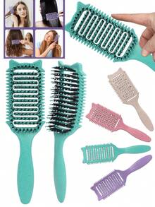 卷发梳，2026 Flash 造型梳，适合卷发，塑造和定义女性卷发 - 彩色 - 查看 12