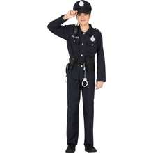 KIWI 男孩和女孩的警察服裝，兒童警察服裝，帶帽子和手剎，適合遊戲和裝扮，有多種尺寸可供選擇，非常適合派對、慶祝活動和主題活動 - 免費送貨✅ 24/48 小時內送達西班牙（大陸） - 彩色 - 查看 1