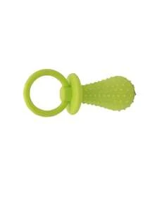 1 Set Of 3 Colors Small Pet Chew Toys, 2 Sizes, Rubber Pacifier With Metal Bite Bell Dog Supplies, Pet Training Toys, Ideal Teething Toys For Puppy Teeth Growth, Anti-Bite Dental Cleaning Puppy Toys, Pet Toys, Training Interactive Products, Help Pets Play And Relieve Boredom, Suitable For Medium And Small Pets - Multicolor - View 17