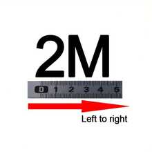 木工自粘式金属卷尺 - 精密刻度尺，39.37 英寸 - 236.22 英寸，兼容斜切轨道和重型轨道