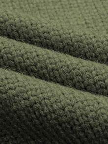 Autumn/Winter Unisex Street Style Minimalist Long Sleeve Crew Neck Pullover Sweater With Fringe & Distressed Details, Loose & Comfortable