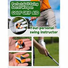 Training Grip Aid - Swing Trainer Posture - Club Grip AIDS OutdoorIndoor Swing Practice - trái cam - Xem 4