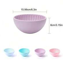 Bol d'alimentation pour animaux de compagnie à alimentation lente en silicone, bol d'alimentation pour chat et chien anti-dérapant et anti-renversement, tapis de léchage à ventouse pour la digestion