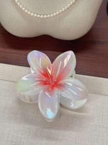 1/3/6 piezas Pinzas para el cabello con flores margaritas arcoíris, Pinzas para el cabello ombre, Accesorios de moda para el cabello adecuados para la playa, sesiones de fotos, uso diario, accesorios de otoño/invierno, Pinza para el cabello de invierno