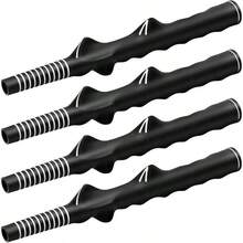 Training Grip Right Handed Swing Grip Trainer Aid Men Club Accessories - 4 + Black - View 2