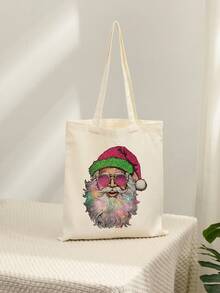 1 Pc SKZOO Pattern Tote Bag Shoulder Bag For Travel Daily Commute Bag, Folding Shoulder Bag Cute Cartoon Animal Print Bag Foldable Shopping Bag Reusable Mini  Bag Women's Bag 2023