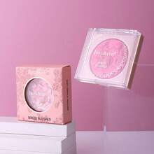Rosawee Shimmering 6-Color Blush & Highlighter Palette Silky-Smooth Powder With A Natural Glow The Perfect Festive Gift - 彩色 - 查看 9