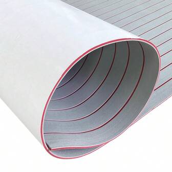 240*45cm EVA Foam Imitation Teak Ship Anti Slip Self-Adhesive Marine Deck Floor Mat DIY For Boat Yacht Anti UV Shock Absorption Carpet Flooring