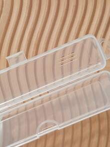 SHEIN 1pc Random Portable Makeup Brush Storage Box,Room,Home,Bedroom,Bathroom,House,Pink Room,Living Room Decor,Travel Stuff,Gift Bag,Gifts For Mom,Dad,Men,Friends,Teacher,Birthday,Wedding,Desk,Shelves,Accessories,Gift Boxes,Funny Gift,Storage,Makeup Brush Holder Bag,Room Decor, Bags,Makeup Bag,Vanity,Travel,Make Up Bag,Travel Essentials,Organizer,Storage,Travel Essential,Makeup Organizer,Makeup Bags,Make Up Organizer,Organiser,Toiletry Bag,Desk Organiser,Cosmetic Bag,Makeup Pouch,Make Up Organize,Vanity Accessories,Make Up Pouch,Make Up Bags,Jewellery Box,Pouch,Makeup Brush Holder,Brush Holder,Perfume Organiser,Pouch Bag