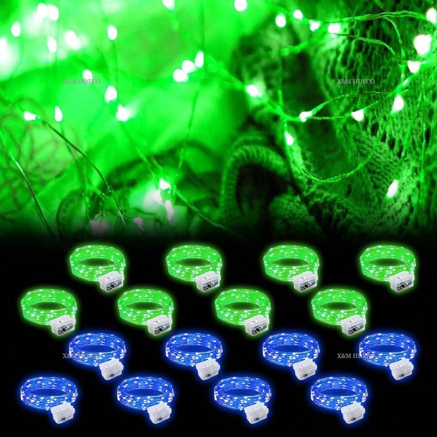 Mixed Colors String Lights Led Fairy Battery Starry String Lights 20 ...