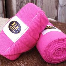 KLK Couros Liga de Descanso Faixa Proteção Para Cavalo 4 Patas - Rosa - Visão 3