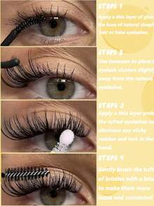 522-Piece D-Shaped, Large-Capacity Eyelash Kit; Includes 30D, 40D, 50D, 60D, 80D, And 100D Volume Lashes; For Natural-Looking Eye Makeup; 10-16mm Length, Mixed-Length, Waterproof Synthetic Mink Fiber; 3D Individual Lash Clusters; Easy To Carry, Reusable; Suitable For Daily Wear, Vacations, Everyday Makeup, Cosplay, Full Makeup Looks, And Daily Use; Eyelash Extensions, Individual Lashes, False Eyelashes.