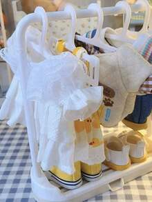 For Labubu 1-12pcs Multifunctional Plastic BJD Drying Rack For 15-17cm Doll Clothes, Adjustable Clothes Storage Hanger, White Shoe Rack, Accessory Display With Non-Slip Base And Kitchen Water Filter Function, Ideal For Collectors And Enthusiasts, Perfect For Beauty Egg Drying, Kitchen Supplies Storage, Grain Storage Box, Birthday Christmas Halloween Wedding Decorations, Fall Decor Party Favors For Adults And Seasonal Home Display