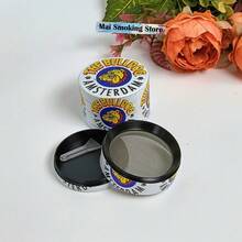 2inch 50mm White Dog Herb Grinder Zinc Alloy Mortar Grass Grinder Mushroom Tobacco Manual Pestle 4-Layers Mill Metal Crusher Cigarette Cigar Tools Smoking Accessories Gift