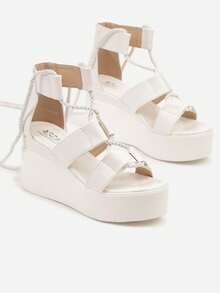 女士舒适百搭休闲厚底厚底凉鞋，夏季