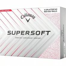 New Supersoft Splatter 360 2025 Golfblle - rojo - Ver 2
