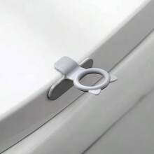 Elevador de asiento de inodoro, elevador de cubierta de inodoro, de asiento de inodoro, elevador de tapa de inodoro, evita tocar la funda de inodoro, accesorios de bao para el hogar - negro, blanco, verde, rosa, gris - Ver 4