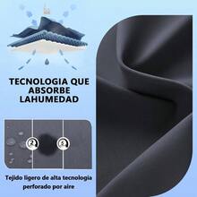 Camisas de Trabajo para Hombre, Camisa Pesca Hombre Manga Corta, Secado Rpido, Proteccin, Secado Rpido, Resistente Al Desgaste y Transpirable para Viajes, Trabajo, Senderismo, con Bolsillos - XXL + Gris - Ver 6