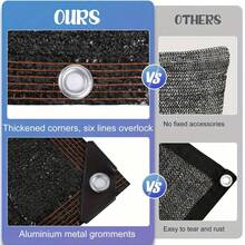 Professional Sunshade Net For Arbors, Made Of High-Quality Sun-Protective Fabric, Designed With A 94% Ultraviolet Blocking Rate, And Pre-Set Installation Holes For Convenience, Meeting Various Usage Needs Of Outdoor Sunshade Nets.