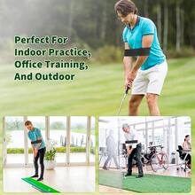 Swing Trainer Grip Trainer Set, Training Aid Improving Swing Technique And Grip Position, Beginners And Professionals - Xanh lam, Đen - Xem 5