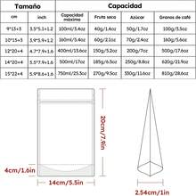Bolsas Hermeticas de 100 Piezas,Aluminio por Ambos Lados,Bolsas Pouch con Ventana y Cierre Hermético de Cremallera, Bolsas Resellables para Dulces,Accesorios, Aperitivos, Joyería y Más - Rojo - Ver 11