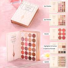 ROMCOM 一本涵盖所有化妆技巧的综合性化妆书，包括面部、腮红、眼影和轮廓修饰，采用翻页式设计。一份令人愉悦的节日礼物。 - 彩色 - 查看 6