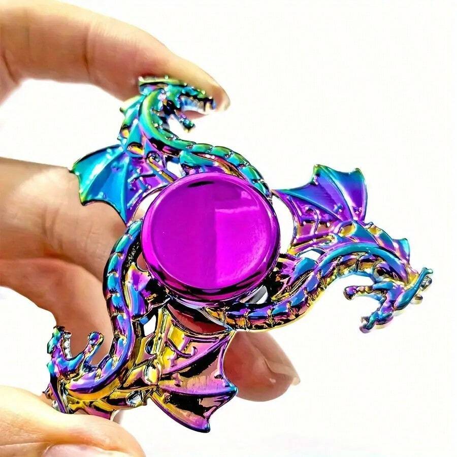 Colorful Sky Dragon Metal  - Adult Toy, Durable And Quiet Focus Tool - 1 Rồng Xanh - Xem 1