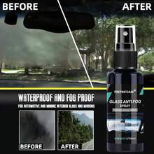 HGKJ-P108 Glass Anti Fog Agent Winter Longlasting Prevents Fogging Clear, Vision Interior Windshield Auto Accessory, Car Care Detail, Automobile Windshield Anti-Fog And Anti-Rain Agent, Windshield Mirror Cleaning And Defogging Water Repellent Coating Agent, Works On Car/Glasses/Goggles - Multicolor - View 6