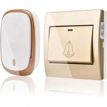 Dioche Timbre inalámbrico, de  inalámbrico para el Timbre Impermeable de la casa Inteligente para familias, Apartamentos, Villas (Nosotros) - 1 - Ver 1