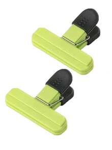 T-Type Food Sealing Clips, Potato Chip & Snack Packaging Strong Sealing Clips, Leak-Proof & Moisture-Proof, Plastic Bag Sealing Clips, & T-Type Clips, Moisture-Proof & Fresh-Keeping Sealing Clips, Food Storage Clips - Multicolor - View 20