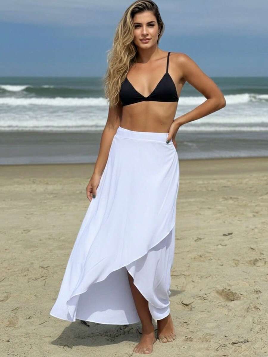 Women Skirts - trắng - Xem 1