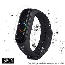 OUKNOEO 适用于小米手环 10/9/8/7/6/5/4/9/8/7 Pro 系列的软 TPU 薄膜透明水凝胶智能手表屏幕保护膜 - 透明6pcs - 查看 16