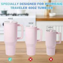 Reusable Straws Stainless Steel Straws  Traveler 40oz, 3PCS Metal Straws  Straw 40 Oz With 2PCS Straw Cleaner Brushes As  Accessories - 3根不鏽鋼吸管 - 查看 2