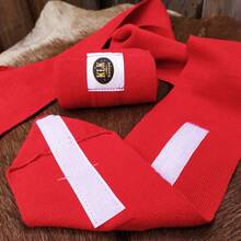 KLK Couros Resting Band Protection Band For Horse 4 Legs - Red - View 4