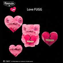 Spin Master Muñeco de peluche Fuggler Love Monster Series, feo y lindo, con dientes graciosos, de 8.66 pulgadas, con licencia oficial, regalo para Halloween, Navidad, cumpleaños, coleccionable para adultos, niños, parejas, amigos, regalo festivo - Monstruo del amor-problema Monstruo estrella-rosa - Ver 7