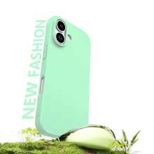 适用于三星 Galaxy S25 Ultra 和 13/16 Pro Max/11 的液态硅胶手机壳，也适用于 A06/A16/A26/A36/A56/A15/A35/A55 等型号。 - 綠色 - 查看 2