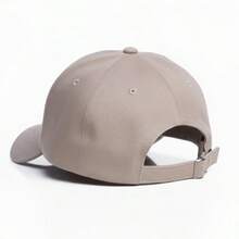 Brooklyn New York Retro Baseball Cap Curved Brim Men's And Women's Unisex Adjustable Strap Retro Letter Baseball Casual Street Cotton Embroidered Cap All - 淺卡其色配黑色 - 查看 2