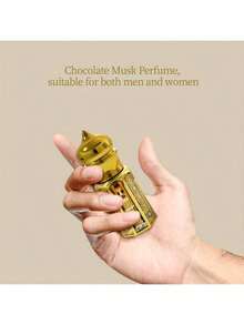 1 Chai tinh dầu nước hoa hương sô cô la xạ hương Trung Đông 10ml, chai lăn có thể tái sử dụng, không cồn, hương hoa vàng óng, món quà thanh lịch, phù hợp với mọi nhu cầu về mùi hương. Cũng là món quà ý nghĩa dành cho mẹ và bạn bè - đồ dùng học tập cho năm học mới. - Xạ hương sô cô la - Xem 5